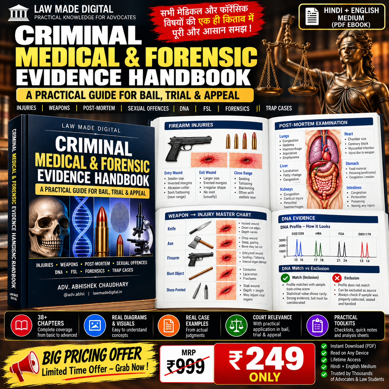 The Criminal Medical & Forensic Evidence Toolkit